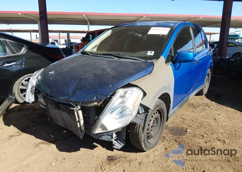 2007 Nissan Versa 1.8S from USA, damaged, VIN 3N1BC13E67L383956